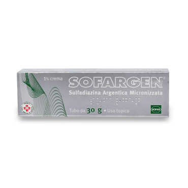 Крем із сульфадіазином срібла Софарген Мікронізований Sofargen 30 г
