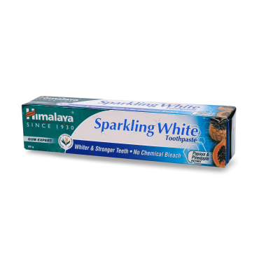 Паста для отбеливания зубов Хималая (Sparkling White Toothpaste Himalaya) 80 г