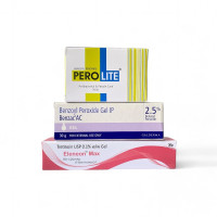 Полный комплекс от акне Мыло 2.5 Бензак 2.5 Третиноин 0.1 Perolite