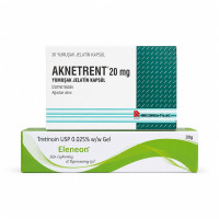 Средство от акне Akne-trent 20 и третиноин Eleneon 0.025