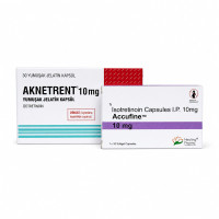 Терапия акне и прыщей Isotretinoin Акнетрент 10 мг Аккуфайн 10 мг