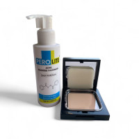 Кушон Velvet Finish Cushion 21 тонн и Гель для умывания Perolite 3 acne facewash 100 мл