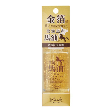 Loshi Gold & Horse Oil Essence — зволожувальна есенція для обличчя з кінською олією та золотом