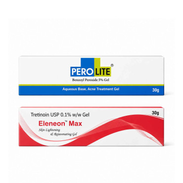 Комплекс від акне Perolite 5% Gel + Eleneon Max 0.1% — інтенсивний догляд