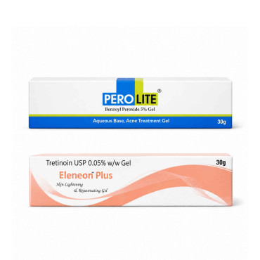 Комплекс від акне Perolite 5% Gel + Eleneon Plus 0.05% — активний догляд