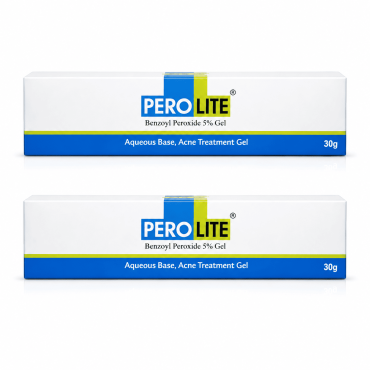 Комплект від акне Perolite 5% 30 г + Perolite 5% 30 г