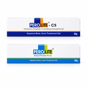Комплект при акне Perolite-C5 30 г + Perolite 5% 30 г