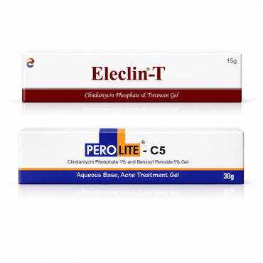 Комплект при акне Eleclin-T 15 г + Perolite-C5 30 г 