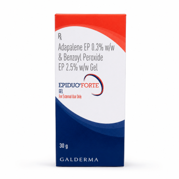 Epiduo Forte Gel гель от акне с адапаленом 0.3% и бензоил пероксидом 2.5%, 30 г