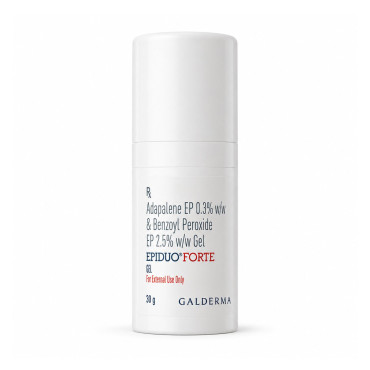 Epiduo Forte Gel гель от акне с адапаленом 0.3% и бензоил пероксидом 2.5%, 30 г Эффезел