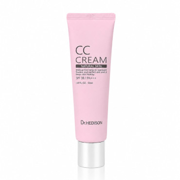 Тональний CC-крем для обличчя з SPF 38 Dr.HEDISON CC Cream Natural Skin, 50 мл