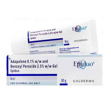Гель для ухода за кожей Epiduo Эффезел Адапален 0,1 и перекись бензоила 2,5