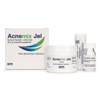 Акнемікс Бензаміцин  це протимікробний гель для терапія вугрової висипки не важкої та середньо важкої форм