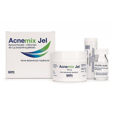 Акнемікс Бензаміцин  це протимікробний гель для терапія вугрової висипки не важкої та середньо важкої форм