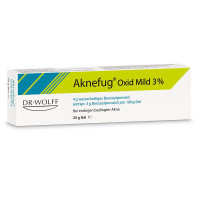 Премиум гель перекись бензоила Aknefug oxid mild 3% Gel - 25 г Германия
