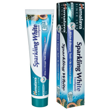 Паста для отбеливания зубов Хималая (Sparkling White Toothpaste Himalaya) 150 г