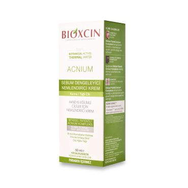 Bioxsine Acnium (эффективный крем для ухода за жирной и склонной к акне кожей)