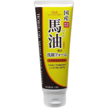 Loshi Horse Oil Moist Face Foam — пінка для вмивання обличчя з кінським жиром, 130 г