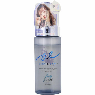 AE Airy & Easy Glossy Foam — стайлінг-пінка для волосся з ефектом wet hair