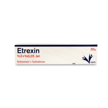 Etrexin Ізотрексін Munderm гель від вугрової висипки 2% + 0,05%, 30 г